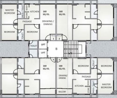 Images for Cluster Plan of Prerna Aagam aagam Images for Cluster Plan of Prerna Aagam