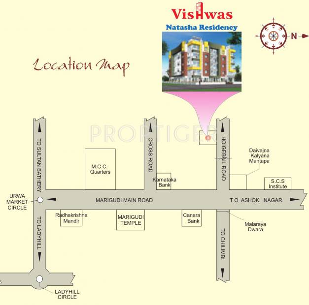 Images for Location Plan of Vishwas Natasha Residency