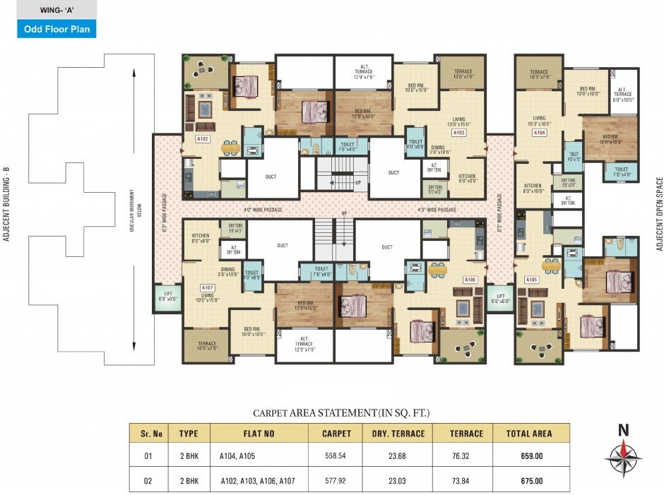 Images for Cluster Plan of Bhoomi Blessings