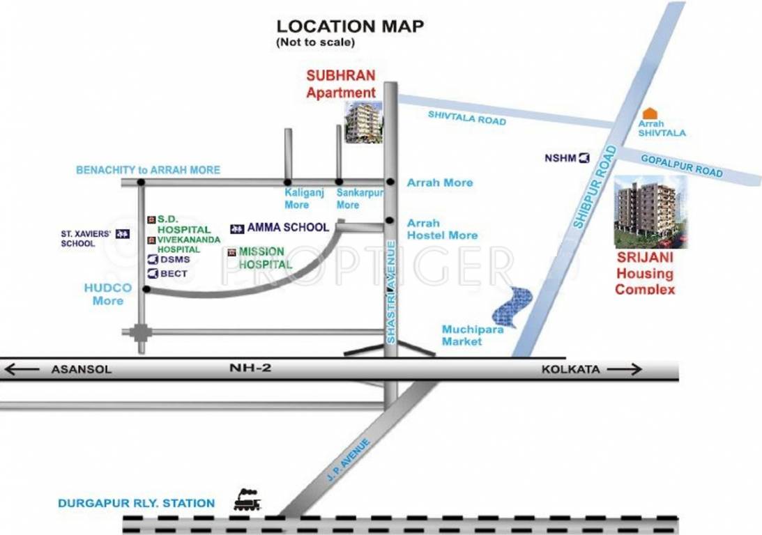 Images for Location Plan of Nabaudyog Srijani Housing Complex