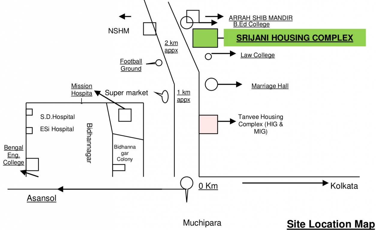 Images for Location Plan of Nabaudyog Srijani Housing Complex