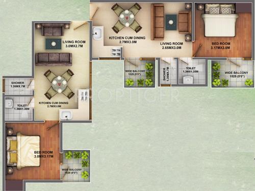 Images for Cluster Plan of Ramsons Kshitij kshitij Images for Cluster Plan of Ramsons Kshitij