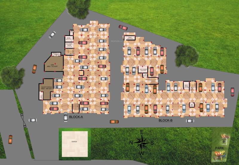 Images for Site Plan of Royal Mahanagar Habitat Green