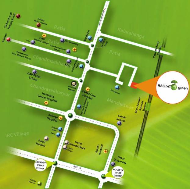 Images for Location Plan of Royal Mahanagar Habitat Green