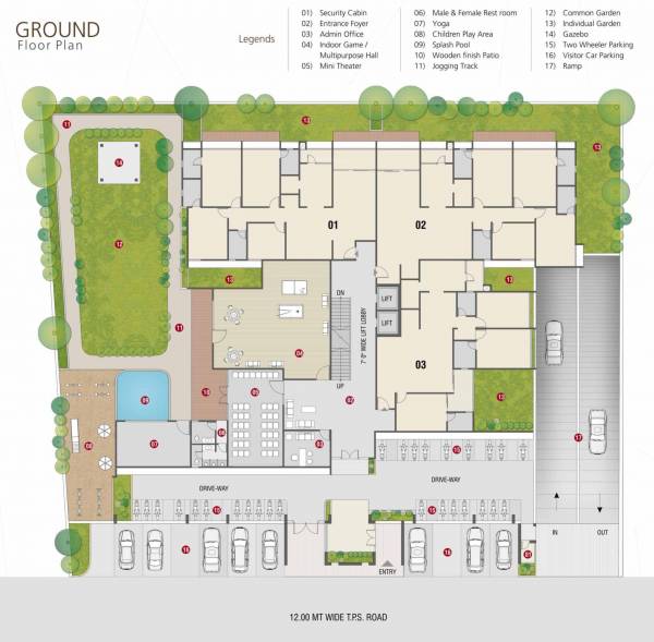 Images for Cluster Plan of Shree Radha Jaldeep Vertex