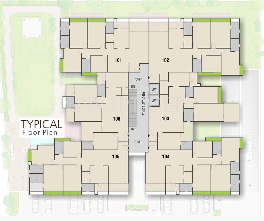 Images for Cluster Plan of Shree Radha Jaldeep Vertex