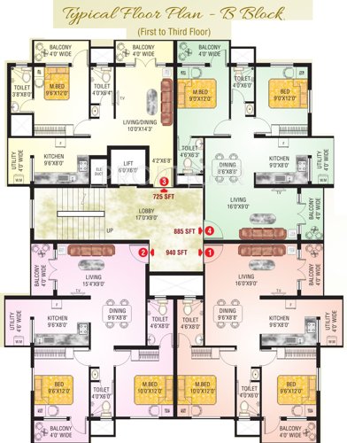 Images for Cluster Plan of Vishwas Sathyam
