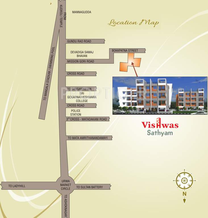 Images for Location Plan of Vishwas Sathyam