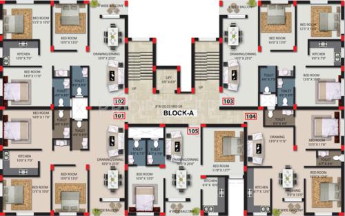 Images for Cluster Plan of Royal Retreat Highway Heights