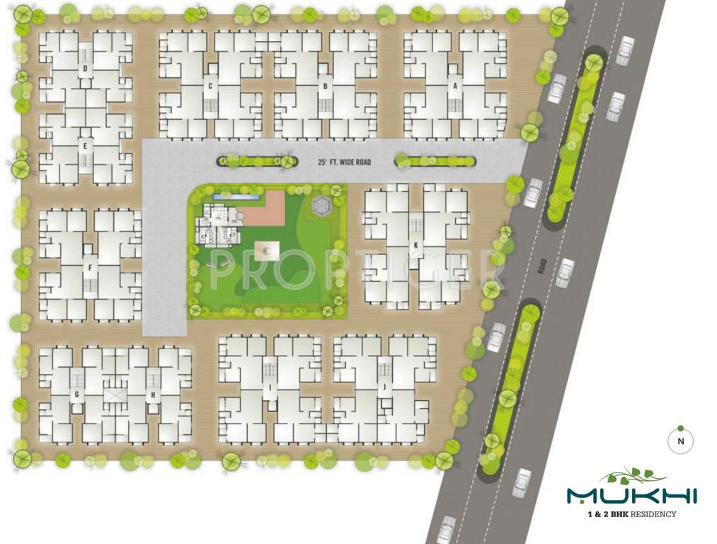  residency Images for Layout Plan of Mukhi Residency