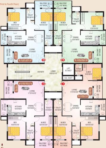 Images for Cluster Plan of Vishwas Neptune Images for Cluster Plan of Vishwas Neptune