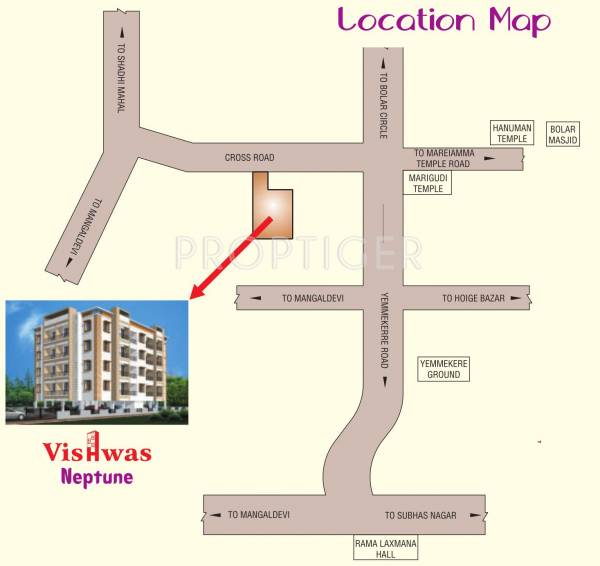 Images for Location Plan of Vishwas Neptune Images for Location Plan of Vishwas Neptune