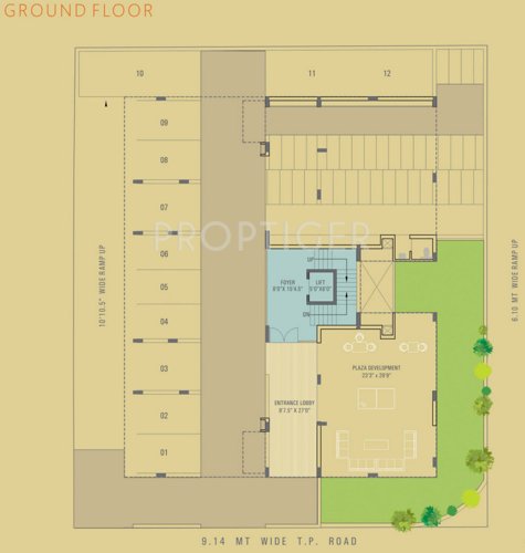  eternity Images for Cluster Plan of Suvidha Eternity