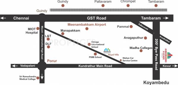 Images for Location Plan of Manju Abhirudhi Avenue Images for Location Plan of Manju Abhirudhi Avenue
