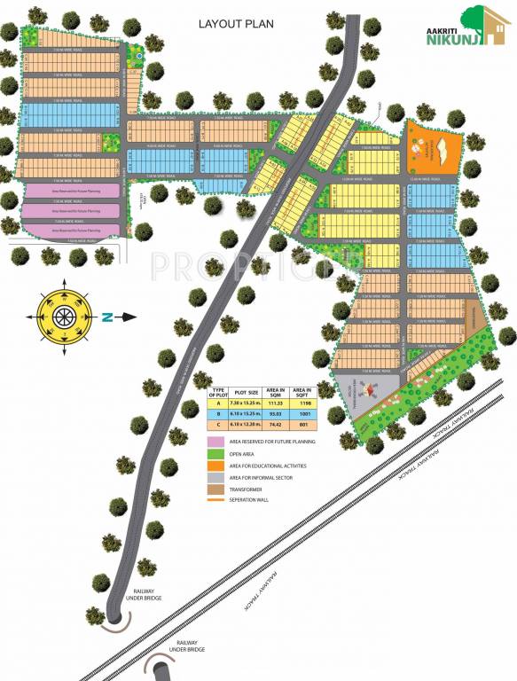 Images for Layout Plan of Aakriti Nikunj