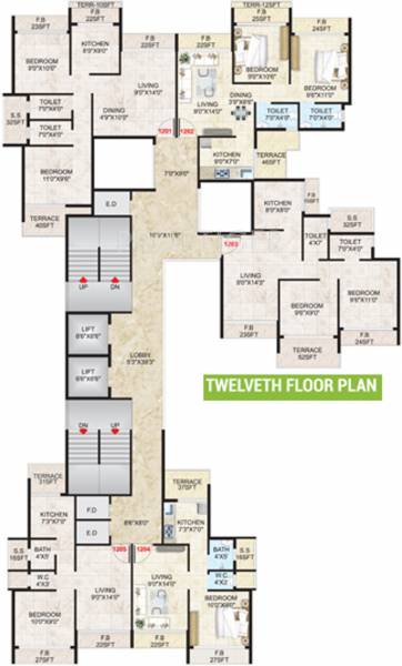 Images for Cluster Plan of Chamunda Hill Crest Images for Cluster Plan of Chamunda Hill Crest