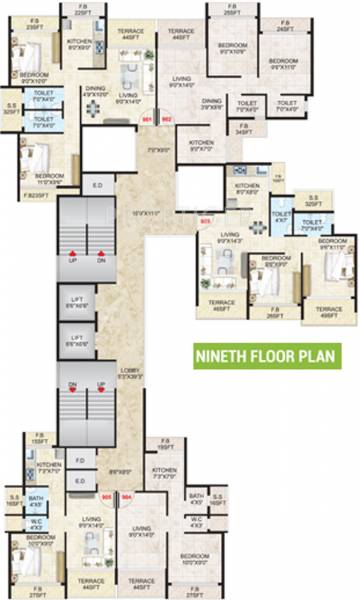 Images for Cluster Plan of Chamunda Hill Crest Images for Cluster Plan of Chamunda Hill Crest
