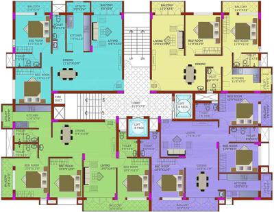 Images for Cluster Plan of Land Trades Vasundhara