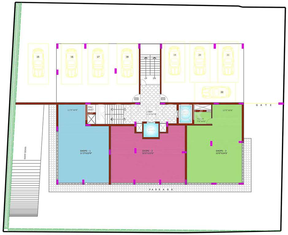 Images for Cluster Plan of Land Trades Vasundhara