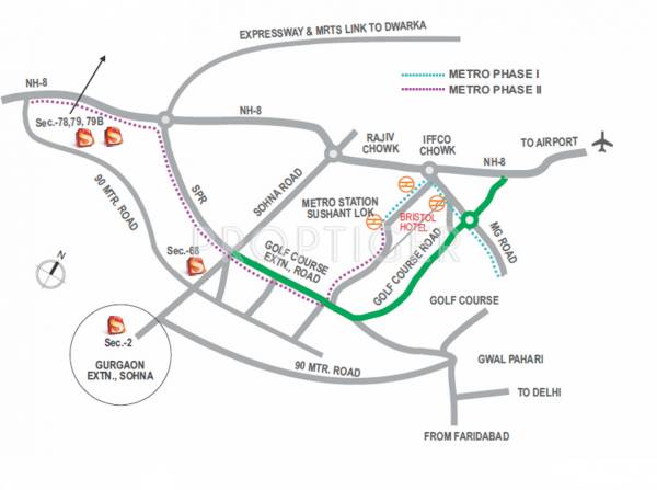 Images for Location Plan of Supertech Aadri Plots Images for Location Plan of Supertech Aadri Plots