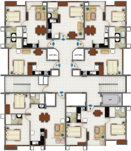 Images for Cluster Plan of Vishraam Navodrutham