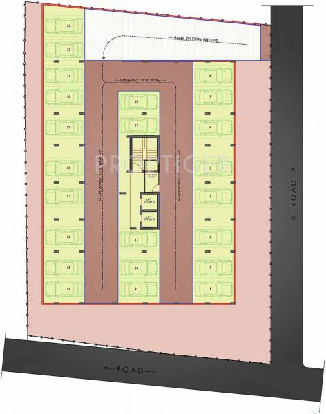 Images for Cluster Plan of Land Trades Sai Prem