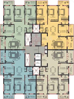 Images for Cluster Plan of Land Trades Sai Prem