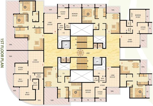 Images for Cluster Plan of Neelkanth Krupa Images for Cluster Plan of Neelkanth Krupa