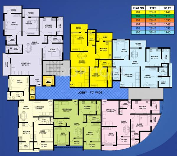 Images for Cluster Plan of Mahasathi River View