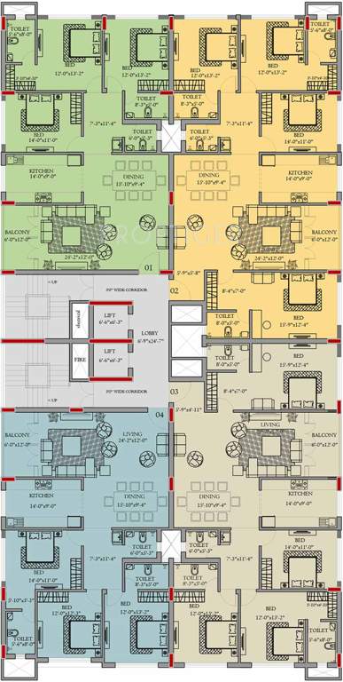 Images for Cluster Plan of Land Roopali