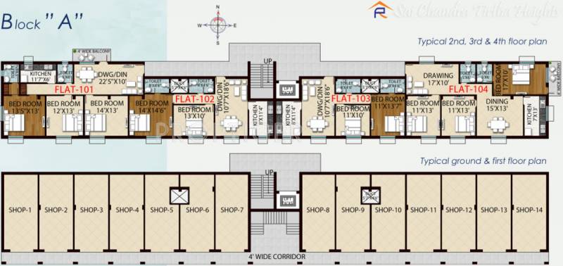  sai-chandra-tirtha-heights Images for Cluster Plan of Royal Retreat Sai Chandra Tirtha Heights