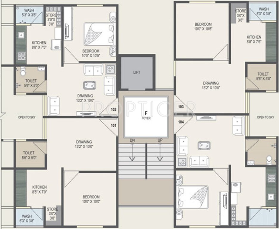  elegance Images for Cluster Plan of Prathna Elegance