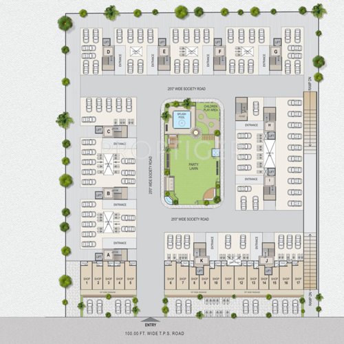 elegance Images for Layout Plan of Prathna Elegance