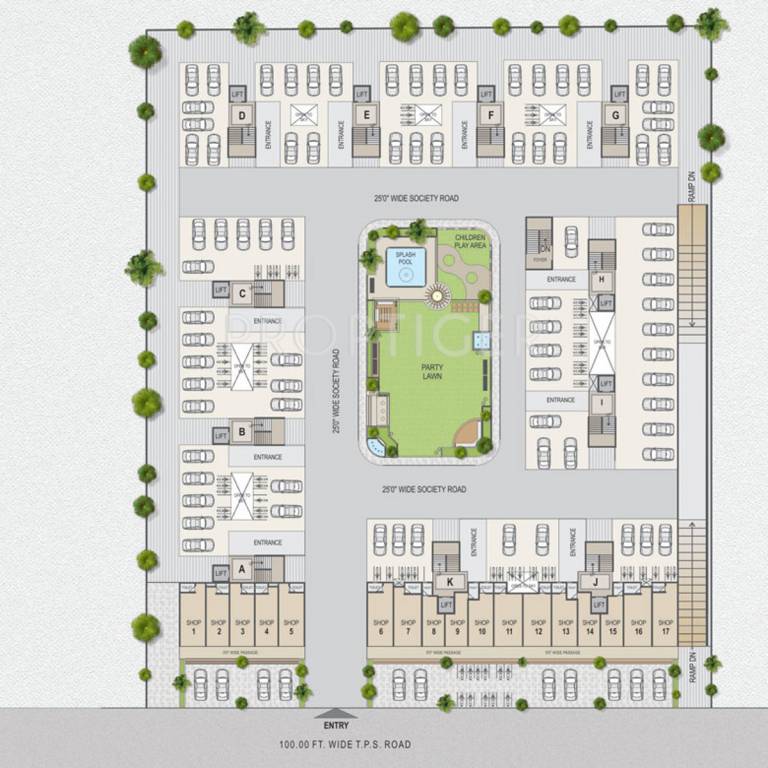  elegance Images for Layout Plan of Prathna Elegance