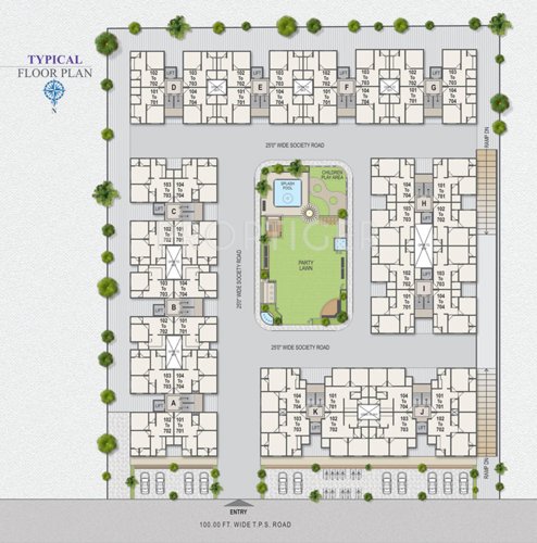 elegance Images for Layout Plan of Prathna Elegance