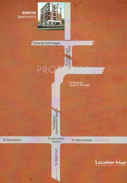 Images for Location Plan of Krishna Saketh