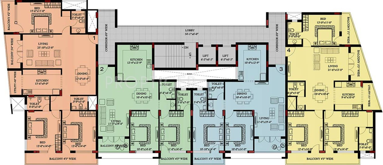 Images for Cluster Plan of Land Aquarius