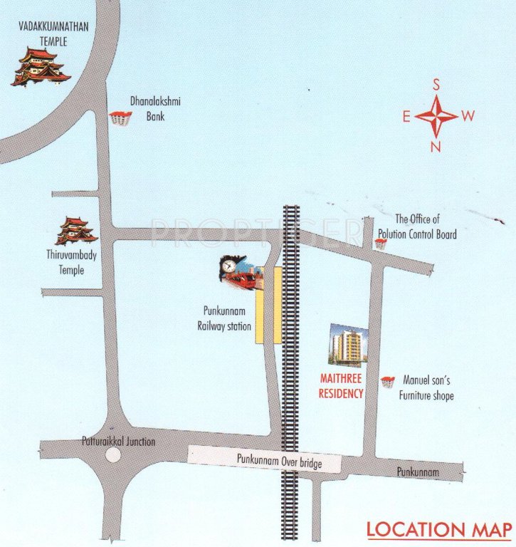 Images for Location Plan of Krishna Maithree Residency