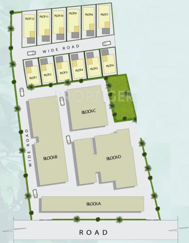 Images for Layout Plan of Royal Retreat Sai Chandra Tirtha Heights Villa