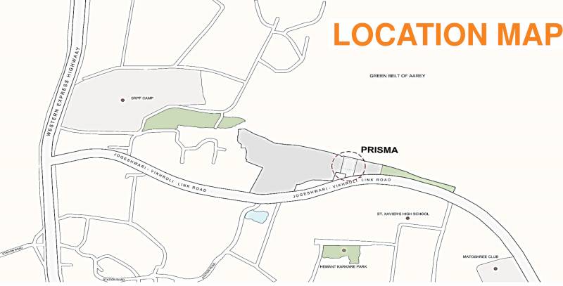  prisma Images for Location Plan of Oberoi Prisma