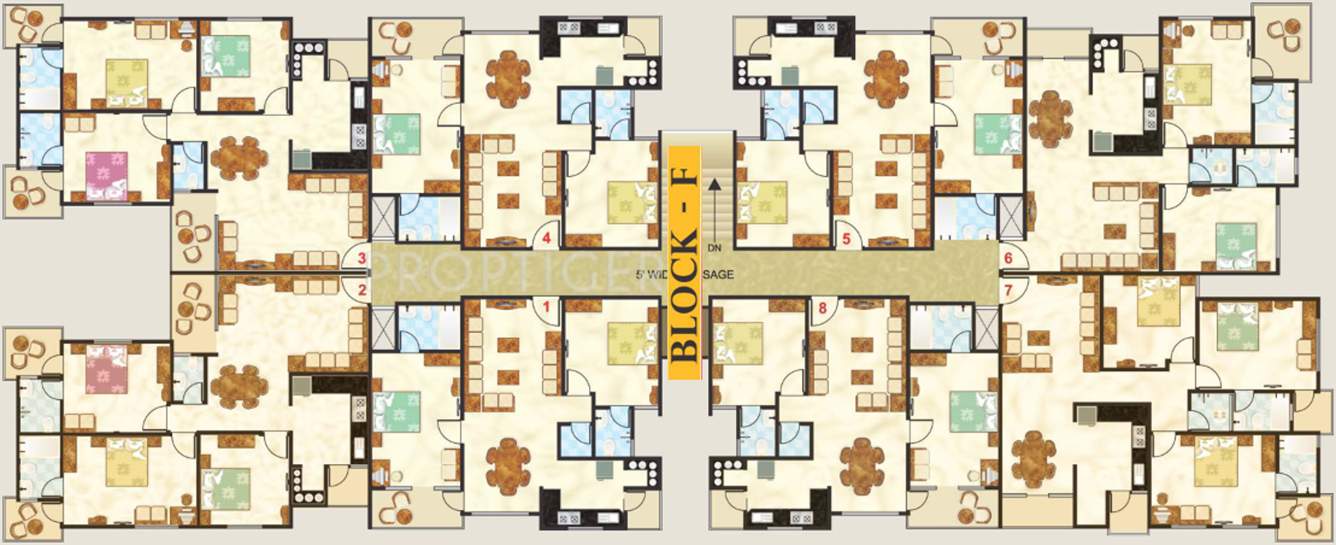homes Images for Cluster Plan of Classic Homes