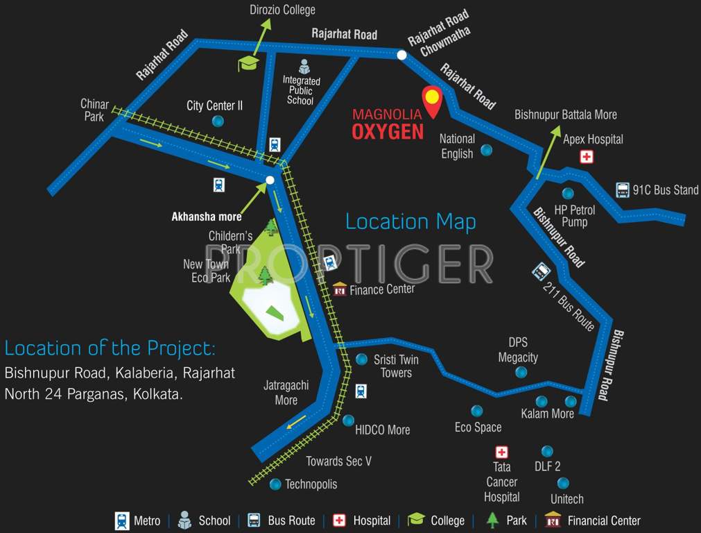 oxygen Images for Location Plan of Magnolia Oxygen