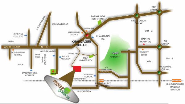 Images for Location Plan of AMSB Pristine Greens