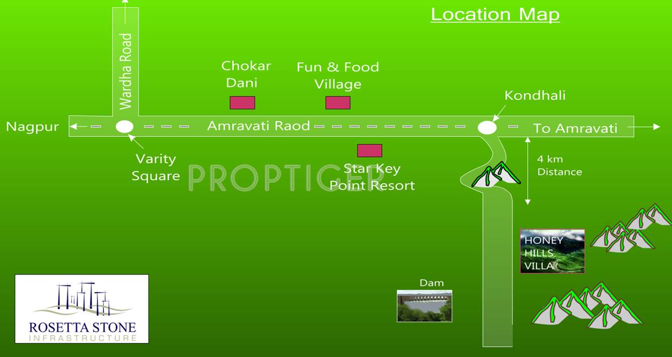 Images for Location Plan of Rosetta Honey Hills Villa