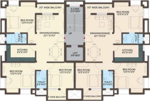 Images for Cluster Plan of Bhavishya Phool Palace