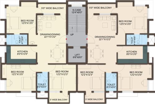Images for Cluster Plan of Bhavishya Phool Palace
