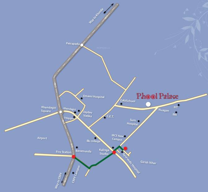 Images for Location Plan of Bhavishya Phool Palace