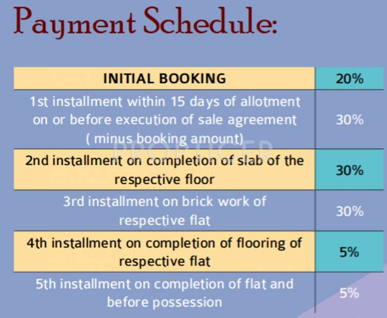 Images for Payment Plan of Bhavishya Phool Palace