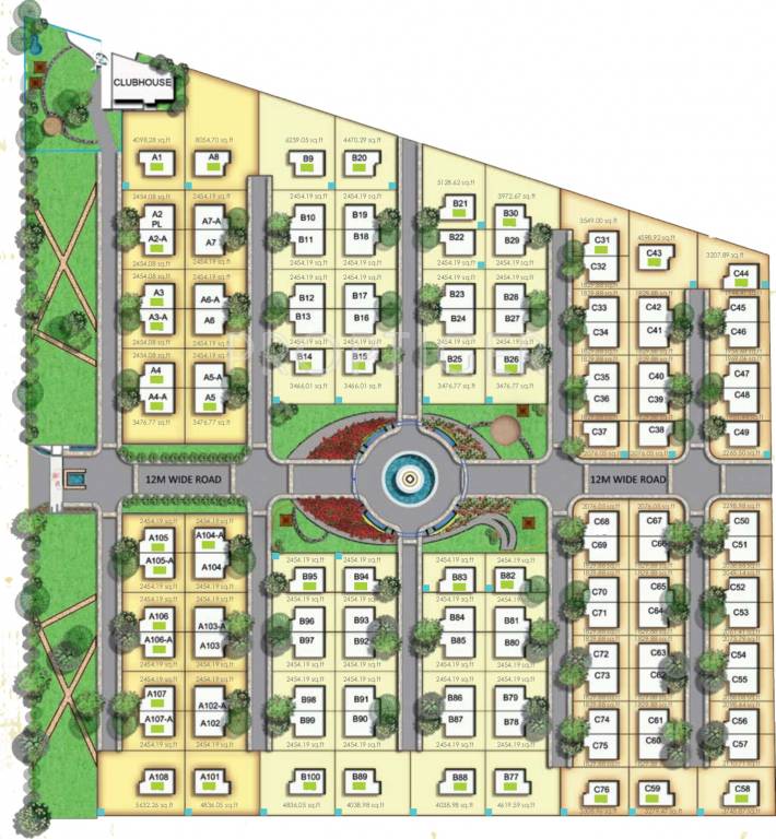 Images for Layout Plan of Maitreya Paradiso