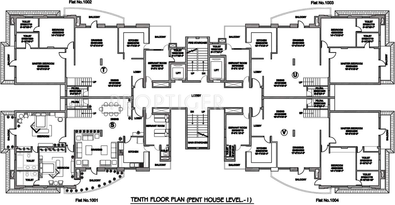 Images for Cluster Plan of Ansal Buildwell Florence Heights